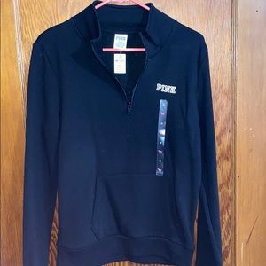 PINK VS collard sweater